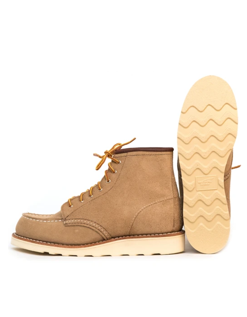 red wing moc toe sand