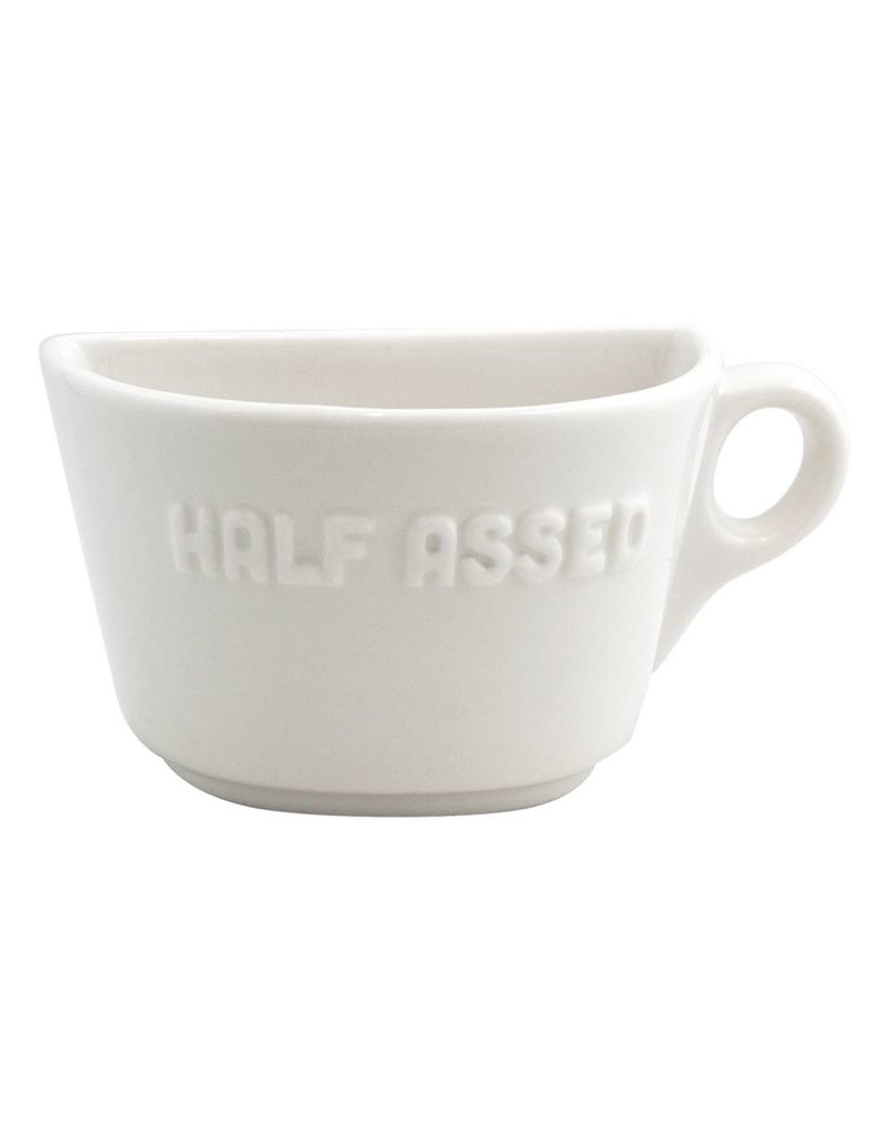 Half Assed Half Mug
