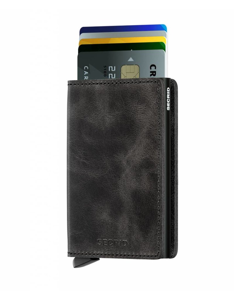 Kloppen in verlegenheid gebracht Maak avondeten Secrid Slimwallet - Vintage Leather - Birdseye Rule