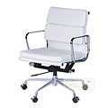 Stoelen merk Desk chair white leather