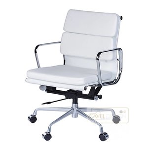 Stoelen merk Desk chair white leather