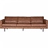 HKLiving Couch leather brown