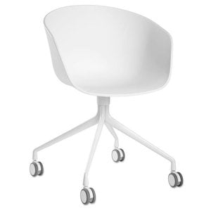 Zuiver Desk Chair Kuip White