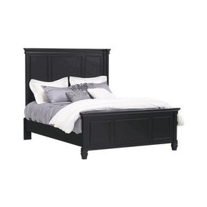 Bedden Merk Bed wood black