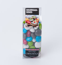 Dark Chocolate Caramel Pebbles Assorted - 200g