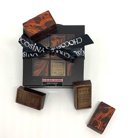 Lingot d'or au caramel salé et whiskey érable noir 12pcs - 240g