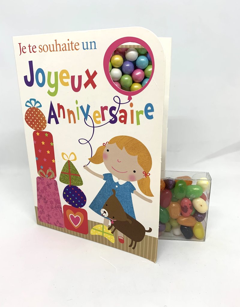 Sweeting Cards Francais - Bon Anniversaire NKHBG1F