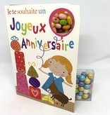 Sweeting Cards Francais - Bon Anniversaire NKHBG1F