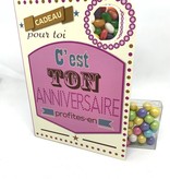 Sweeting Cards Francais - Bon Anniversaire REHBF1F