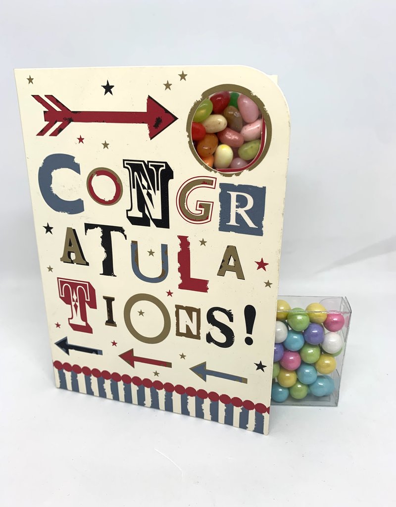 Sweeting Cards - English Retro Eccentric Congratulations (RECNM1)