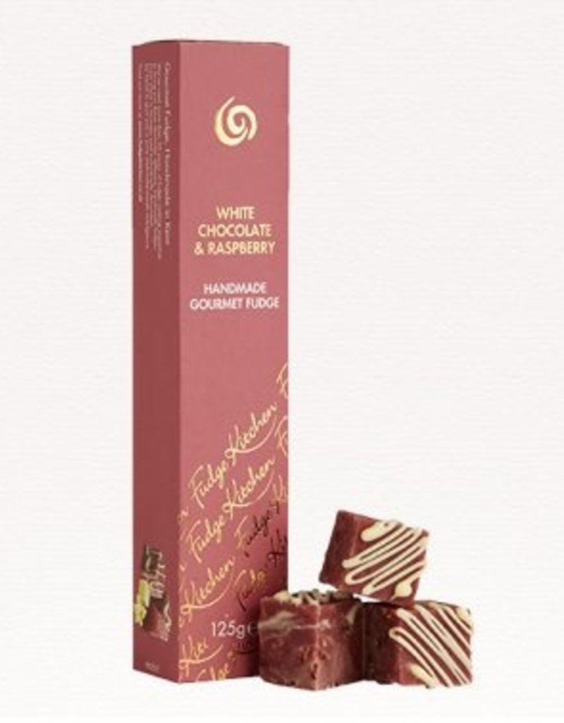 Artisanal Fudge - White Chocolate Raspberry Slider 6pcs - 125g