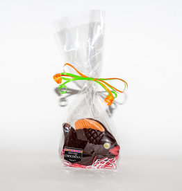 Poisson Pâques écaille garni Chocolat noir - 120g