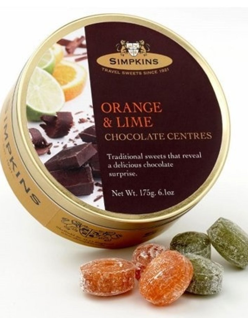 Pastilles Simpkins - Centres chocolat - 3 saveurs