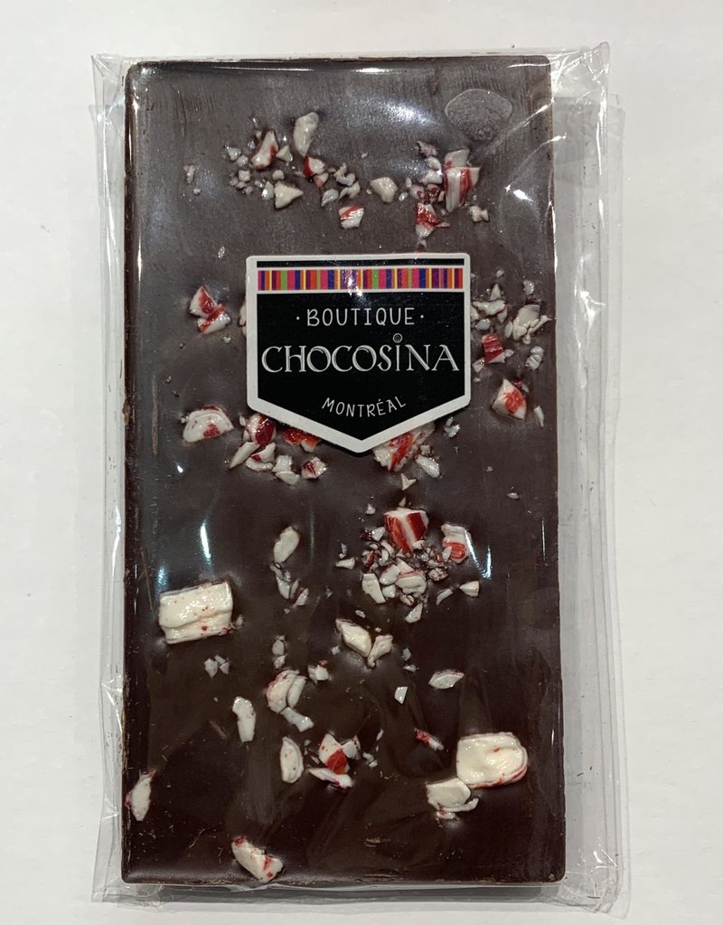 Luxe Dark Chocolate Mint & Candy Cane Bar - 85g