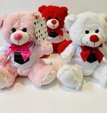 Plush Friendly Valentine Bear 8''