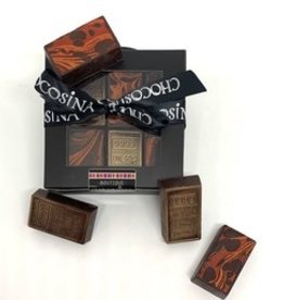 Lingot d'or au caramel salé et whiskey érable noir 6pcs