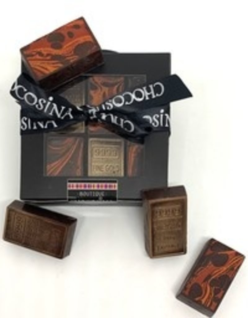 Gold Bars 6pc Salt Caramel Maple Whiskey