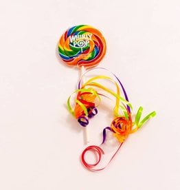 Whirly Pop suçons spirales Arc-en-ciel 3" - 1.5oz