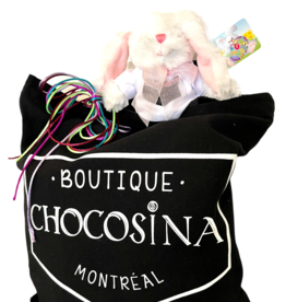 Cotton Black Tote Chocosina - 10oz