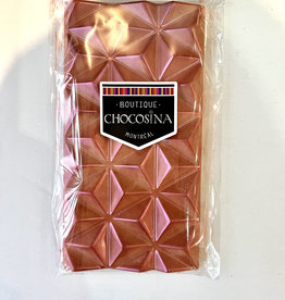 Tablette Luxe Chocolat blanc Fraise & Champagne - 85g