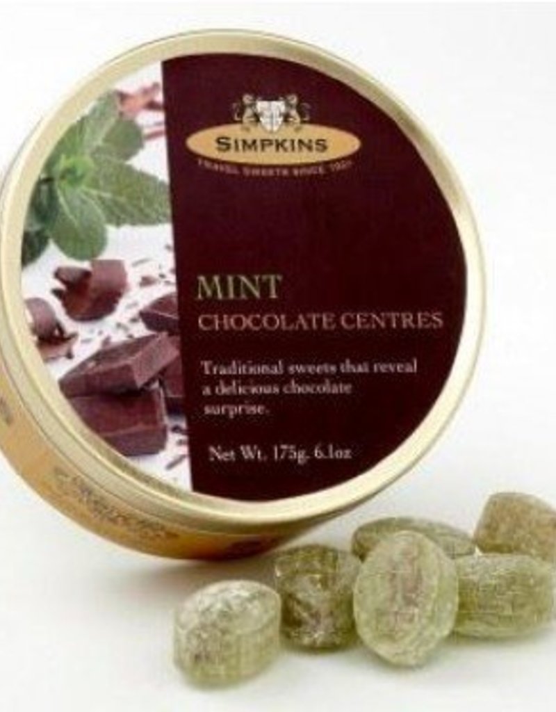 Simpkins Candy Tins - Chocolate Center - 3 Flavours