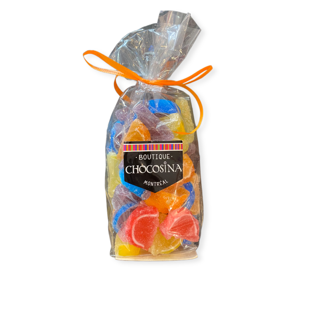 Fruit Jelly Slices, Assorted Mini
