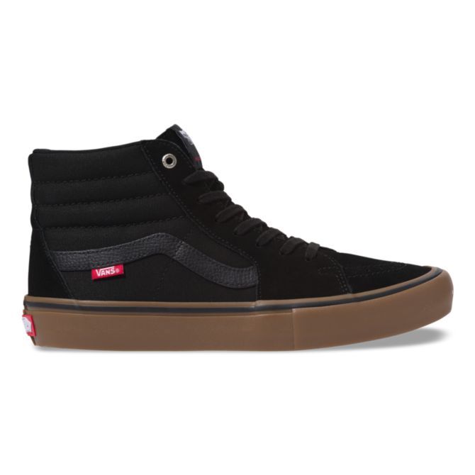 Vans SK8-Hi Pro - Black/Gum - Ninetimes 