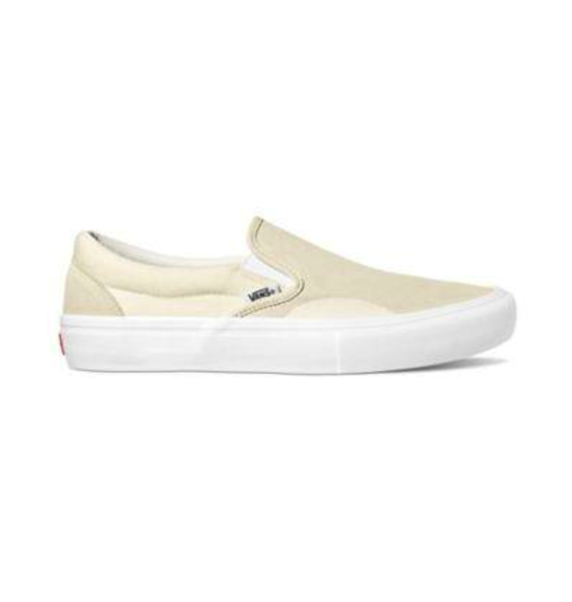 vans slip on pro rubber print marshmallow