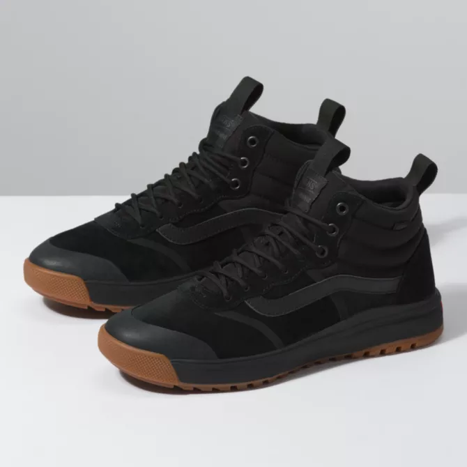 vans ultrarange hi mte black