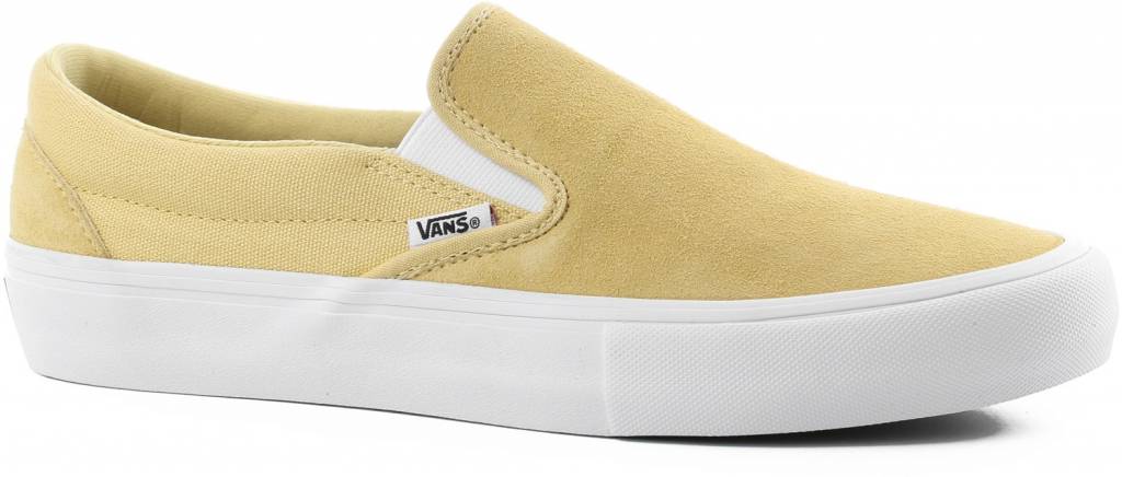 vans slip on pro yellow