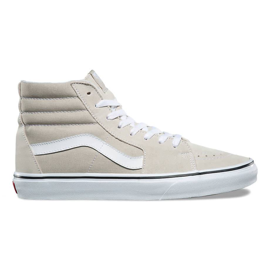 silver vans high tops