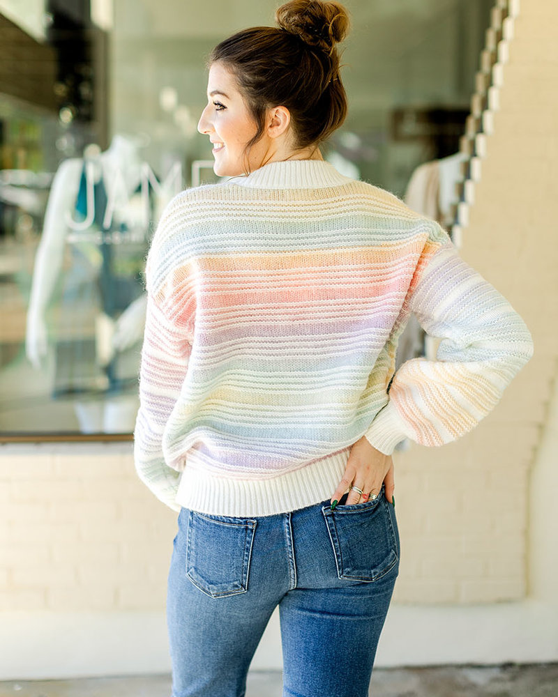 Blair Ombre Rainbow Sweater