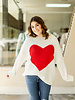 Nyla Big Heart Sweater