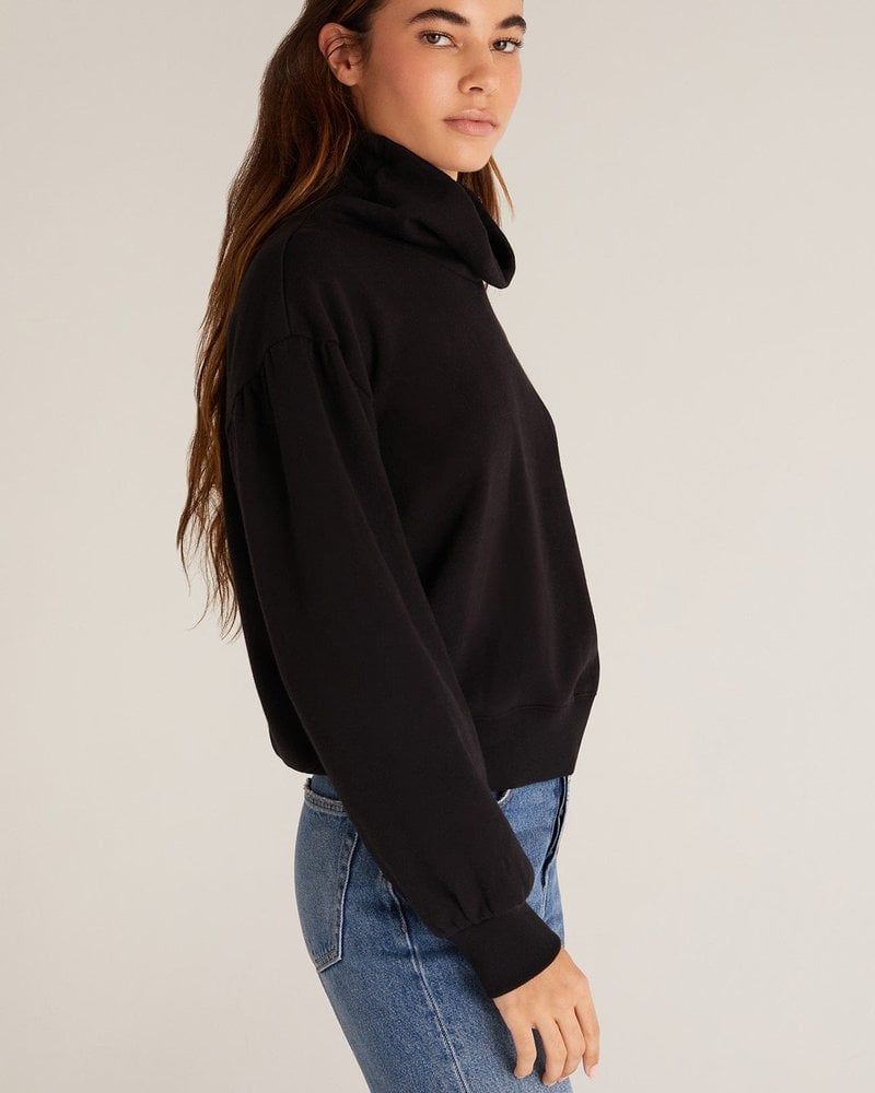 z supply funnel neck sweatshirt