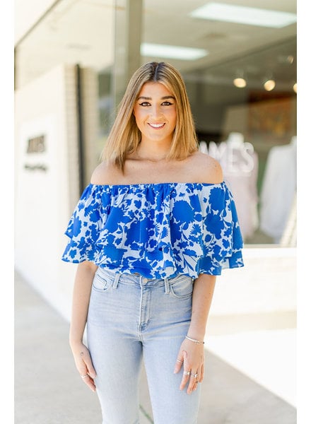 Marinelle Floral O/S Top