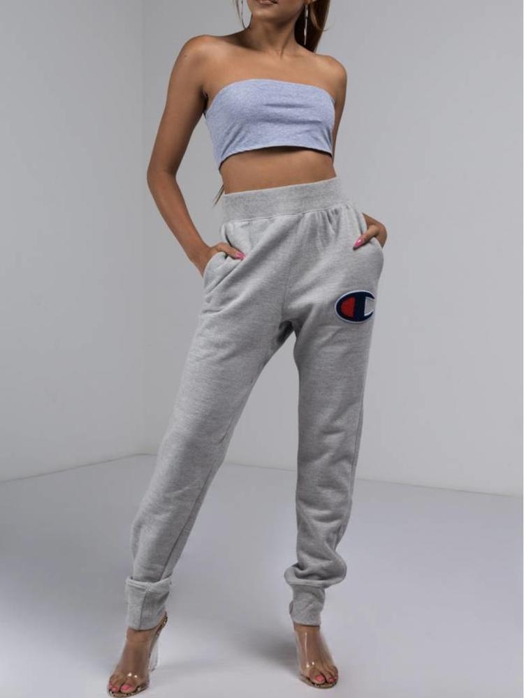 high waisted sweatpants champion