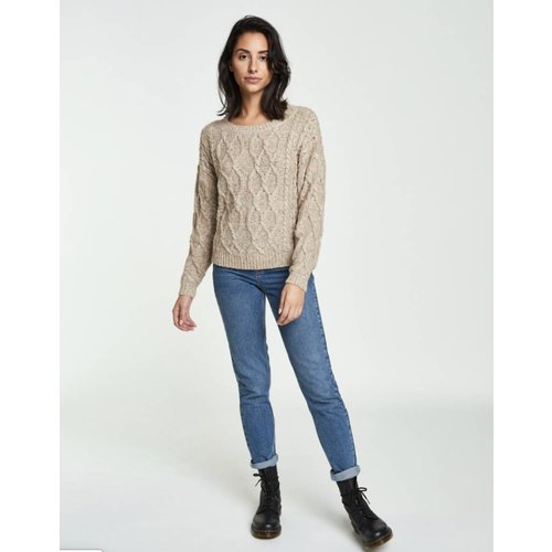 Backdrop Cable Crew Pullover Backdrop Cable Crew Pullover