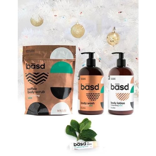 Basd Body Care Invigorating Mint Holiday Bundle Pack Basd Body Care Invigorating Mint Holiday Bundle Pack