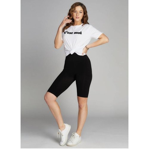 C'est Moi High Waisted Long Shorts C'est Moi High Waisted Long Shorts