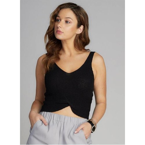 C'est Moi Knotted Knit Tank C'est Moi Knotted Knit Tank