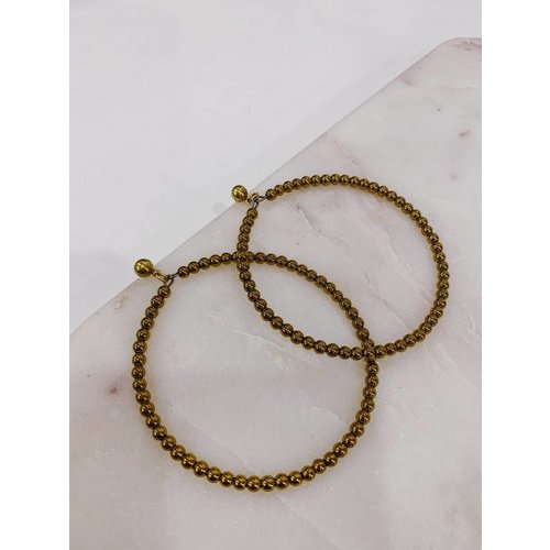 Atelier SYP Beaded Hoops Atelier SYP Beaded Hoops