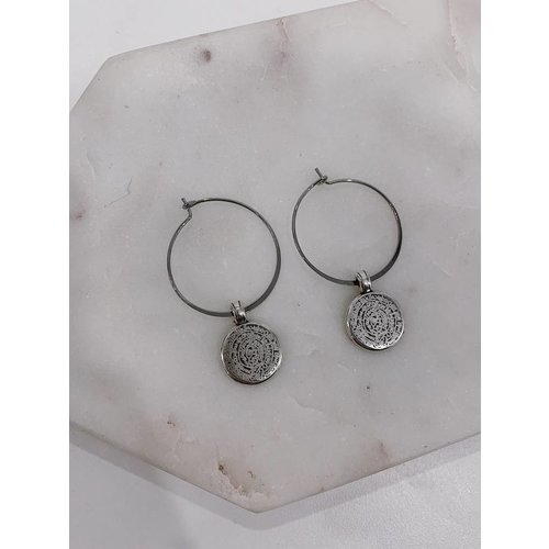Atelier SYP Mayan Coin Earrings Atelier SYP Mayan Coin Earrings