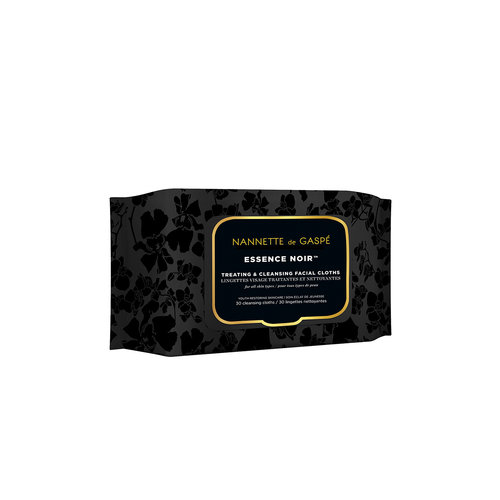 Nannette De Gaspé Essence Noir Treating & Cleansing Facial Cloths Nannette De Gaspé Essence Noir Treating & Cleansing Facial Cloths