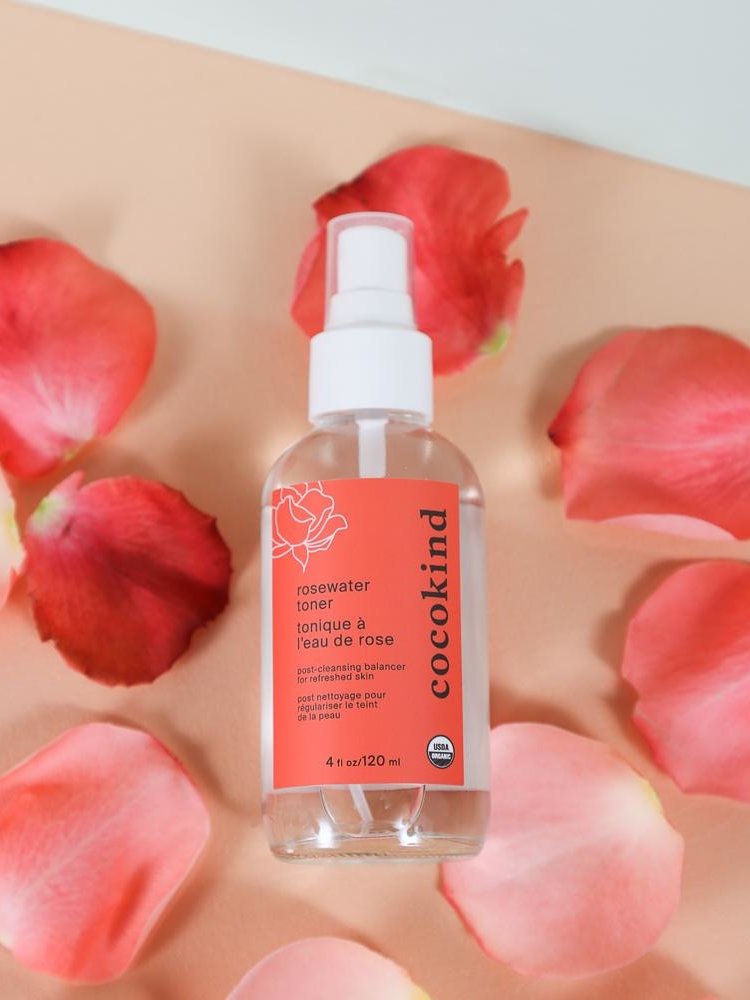 cocokind organic rosewater facial toner