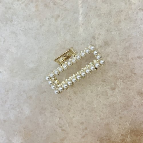 Atelier SYP Pearl Hair Clip Square Atelier SYP Pearl Hair Clip Square