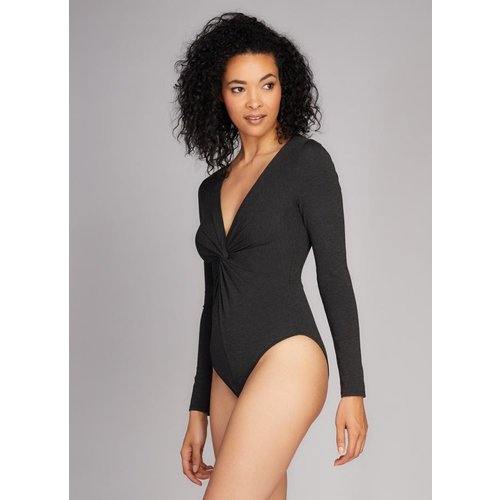 C'est Moi Knot Front Bodysuit C'est Moi Knot Front Bodysuit