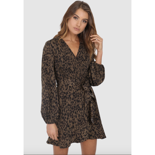 Lost in Lunar Callie Wrap Dress Lost in Lunar Callie Wrap Dress