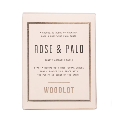 Woodlot Rose & Palo Candle Woodlot Rose & Palo Candle