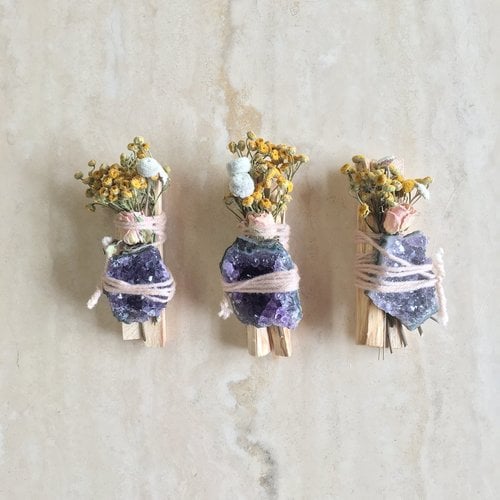 Catherine Rising Amethyst Palo Santo Bundle Catherine Rising Amethyst Palo Santo Bundle