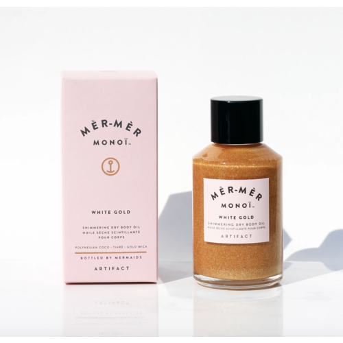 Artifact Skin Co. Mèr-Mèr Monoï White Gold Shimmering Dry Body Oil - 60ml Artifact Skin Co. Mèr-Mèr Monoï White Gold Shimmering Dry Body Oil - 60ml